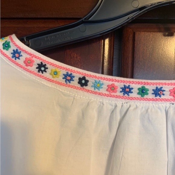 Talbots blouse. 2XP. Embroidered/beaded. 
Fully lined. 3/4 sleeves. - Picture 4 of 7